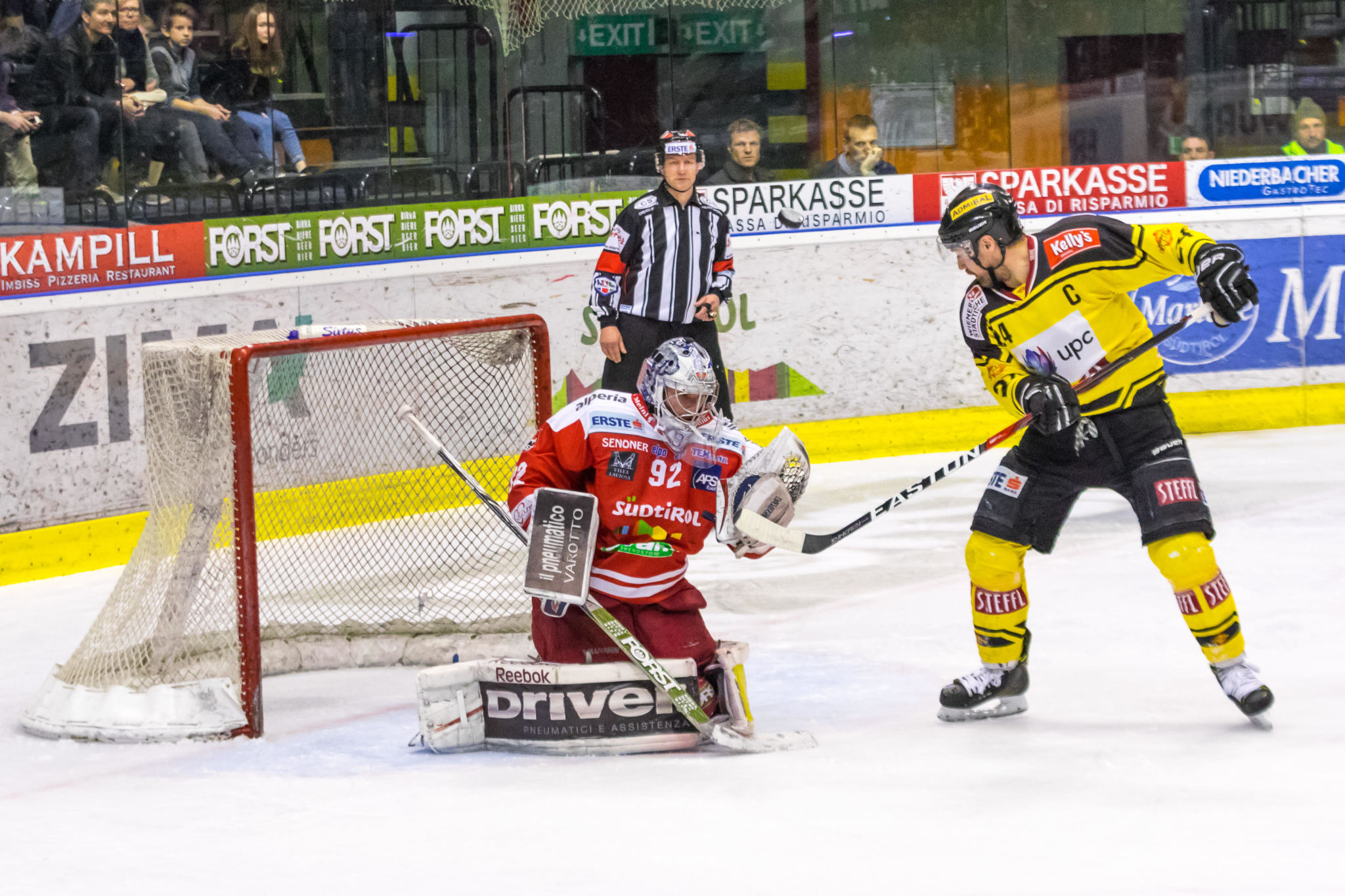 Andrea Govanazzi/HCB Südtirol Alperia vs UPC Vienna Capitals - Game 2