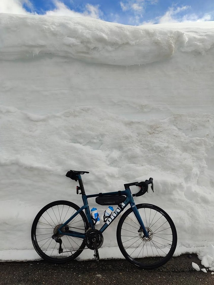 Radfahrer Stilfser Joch