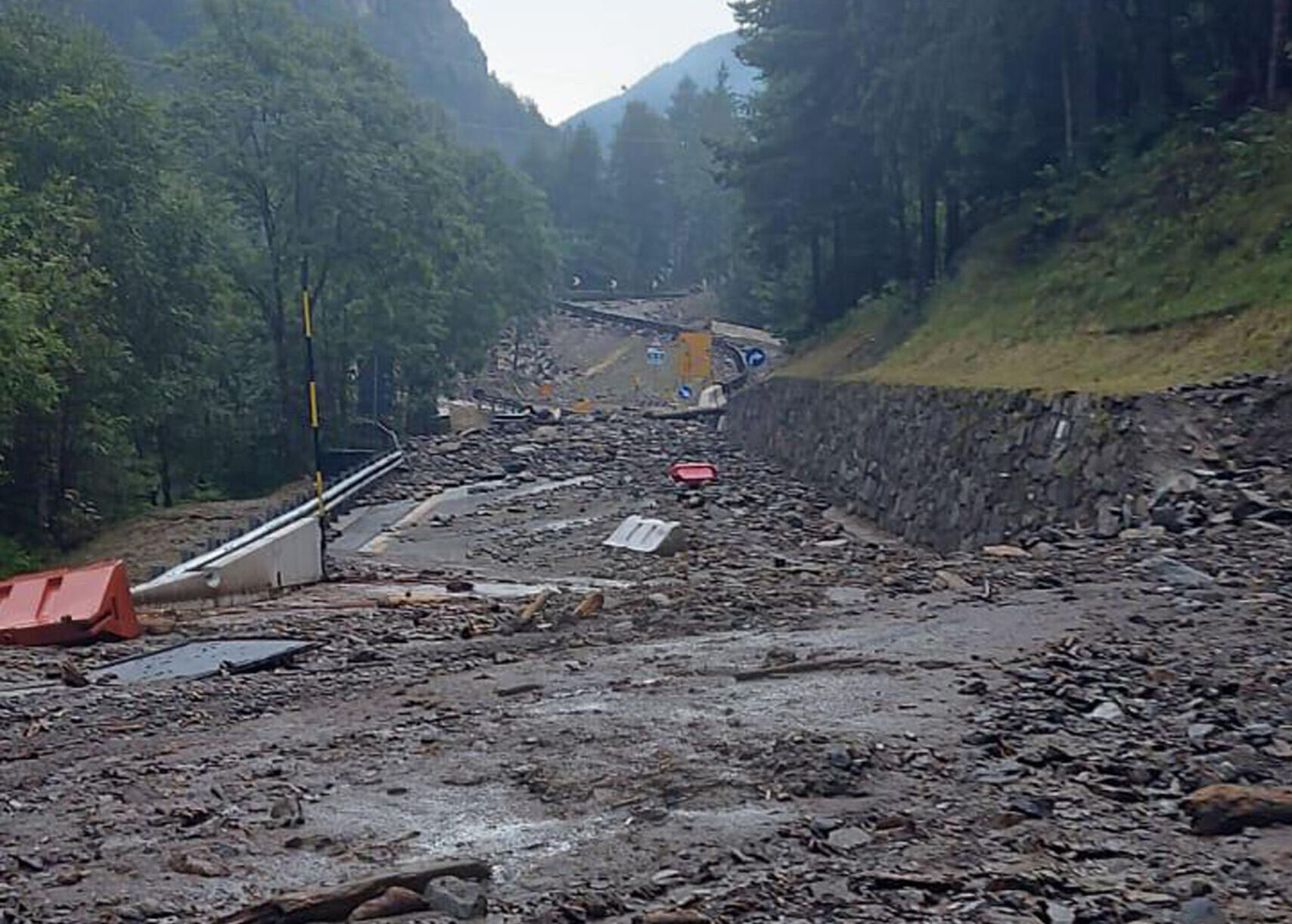 Unwetter in Cogne