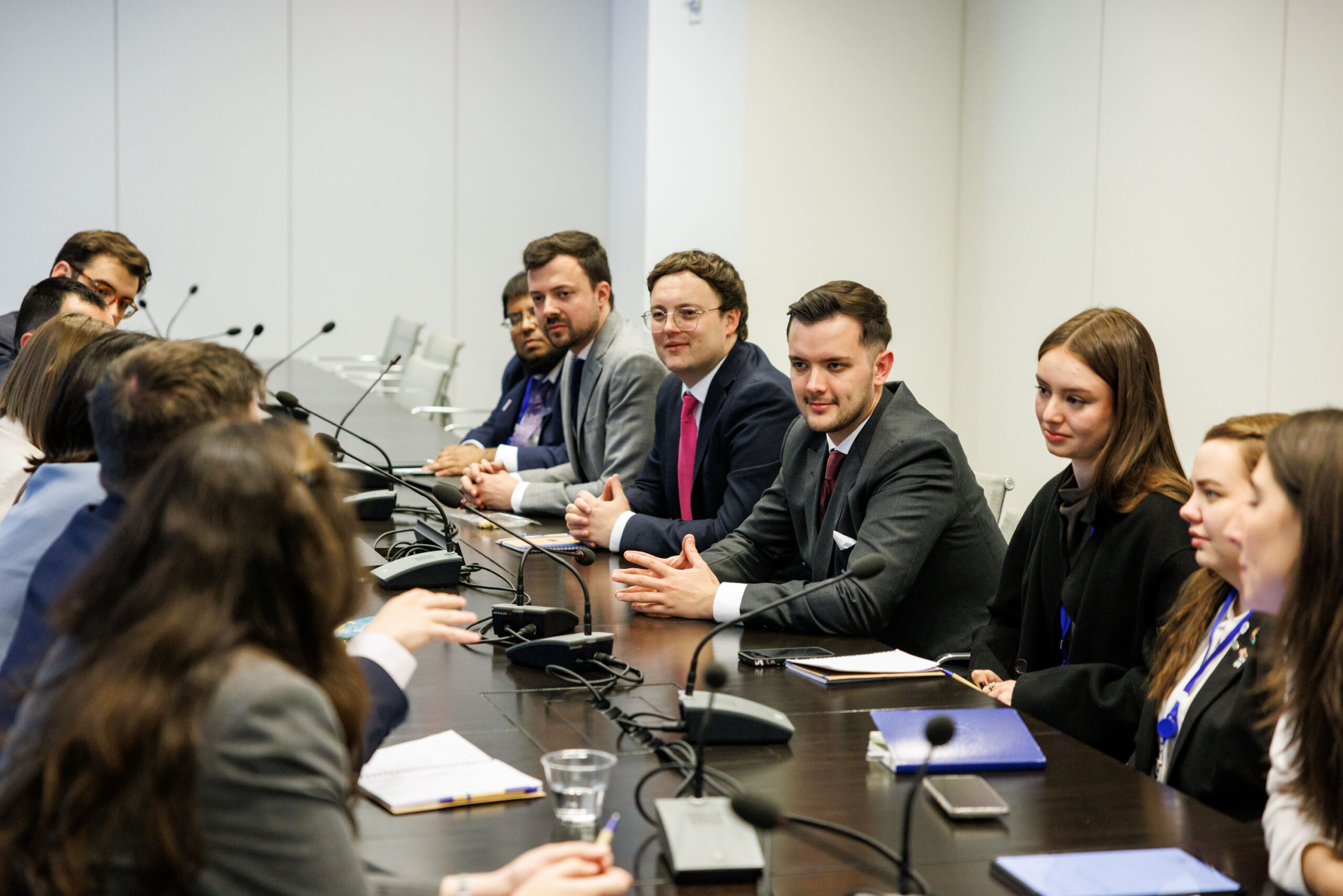 Diskussion über weitere Kooperationspotentiale in der EU-Delegation in Washingtion
