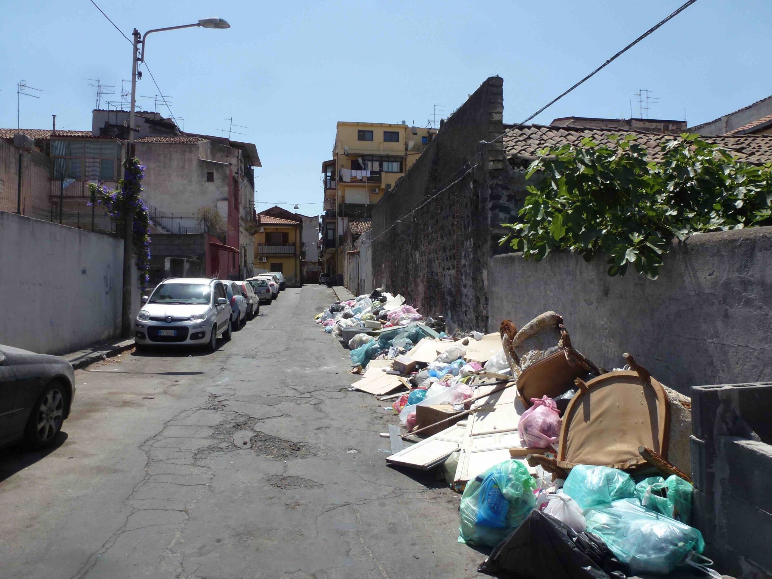 Müll in Catania
