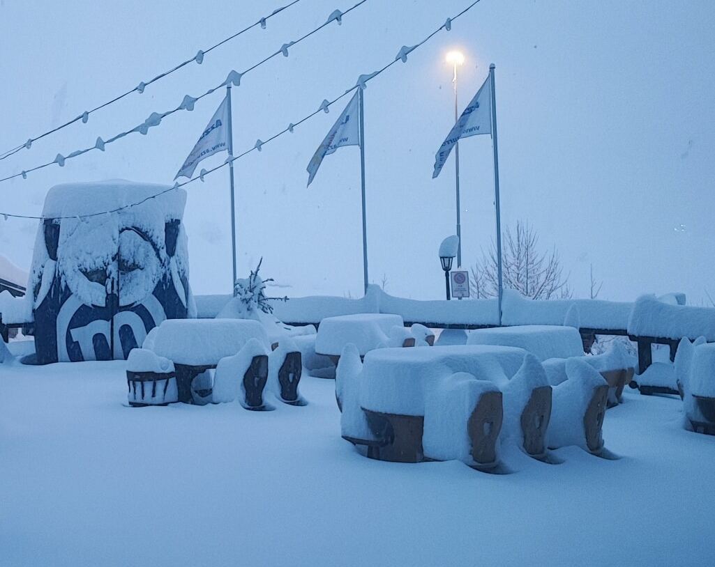 Über einen Meter Neuschnee in Prato Nevoso