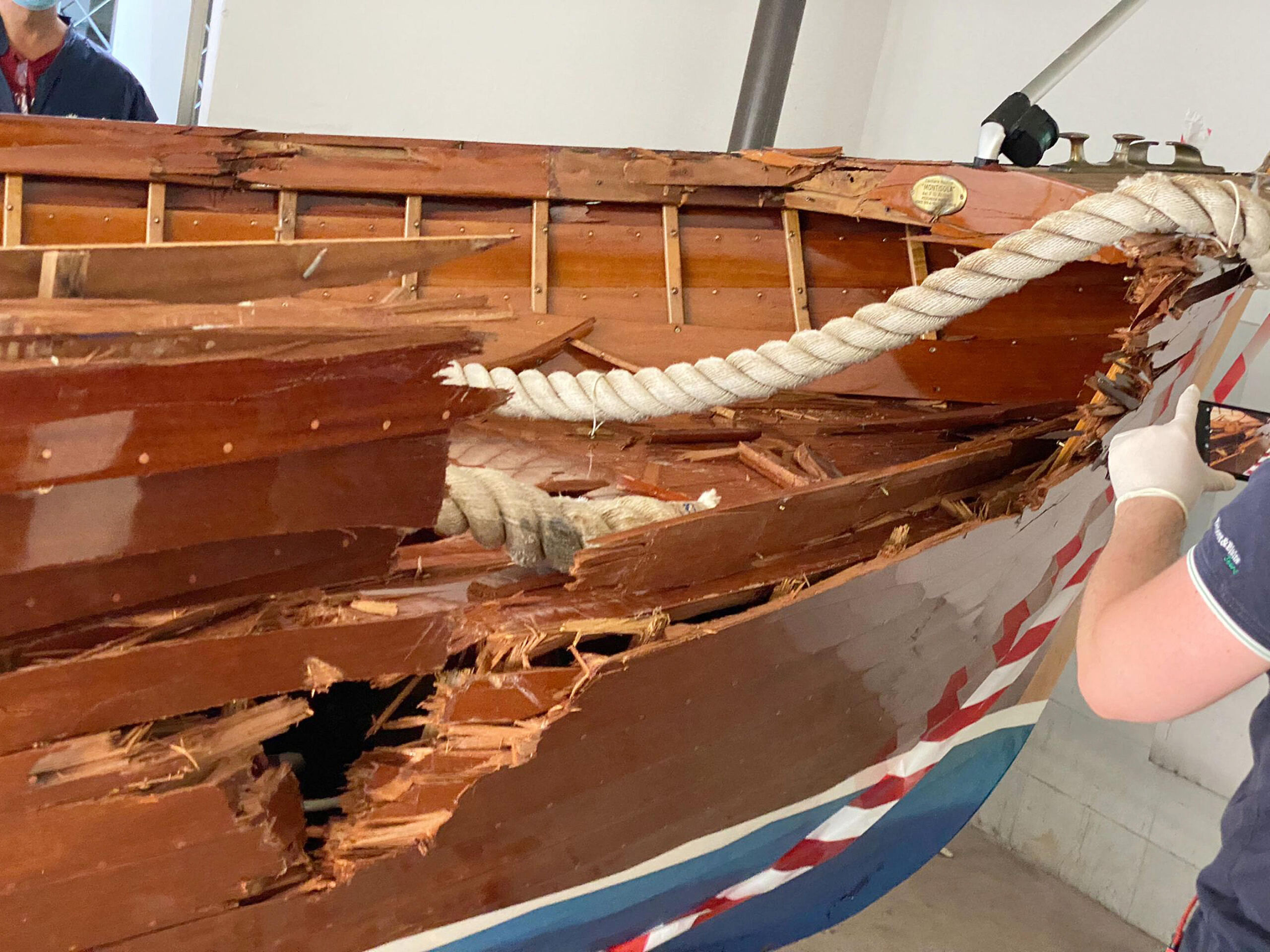 Boot von Greta und Umberto